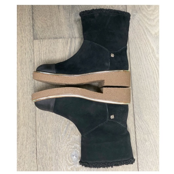 Dkny Women's Fay Suede Booties - Black NWB! - Picture 7 of 16